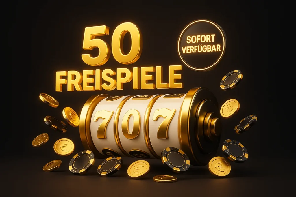 50 Freispiele ohne Einzahlung Casino Bonus Deutschland 2025