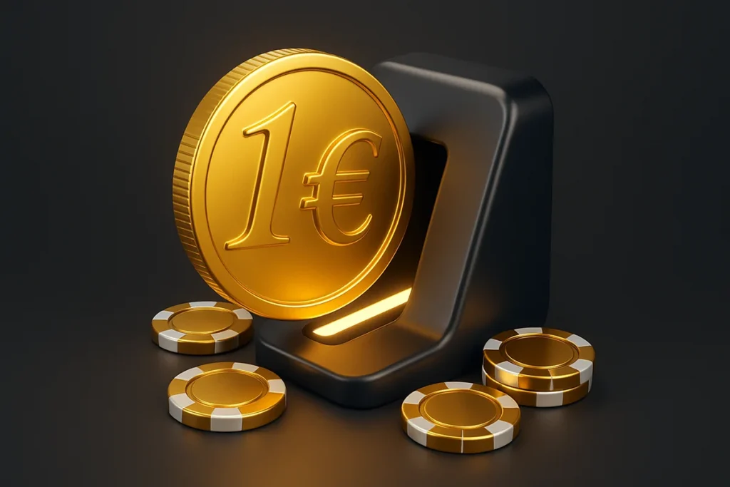 Casino mit 1 Euro Einzahlung - Beste Anbieter 2025 für deutsche Spieler