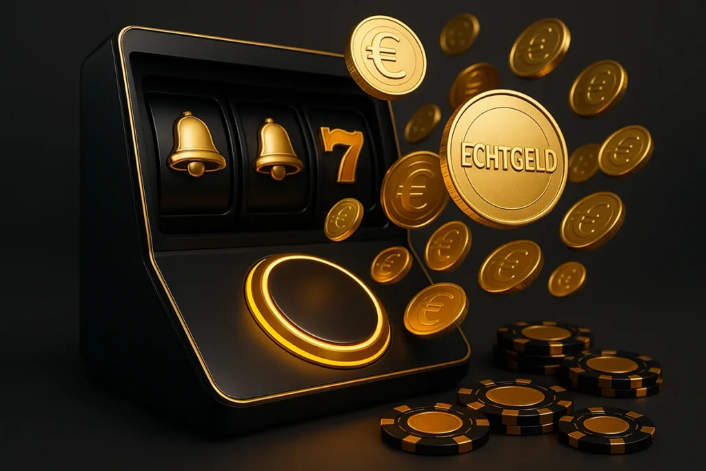 Moderne Online Spielautomaten mit Echtgeld - Book of Ra, Starburst und weitere beliebte Slots auf einem Smartphone Display