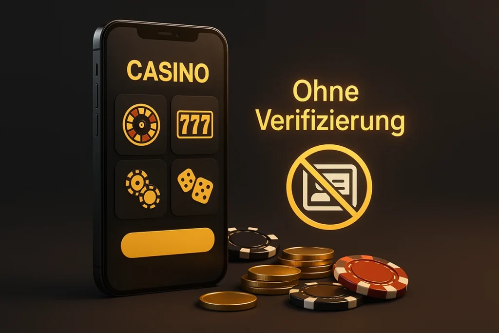 Online Casino ohne Verifizierung - Sofort spielen ohne Anmeldung
